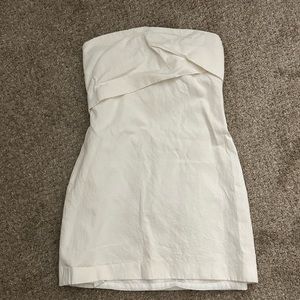 Zara linen mini dress